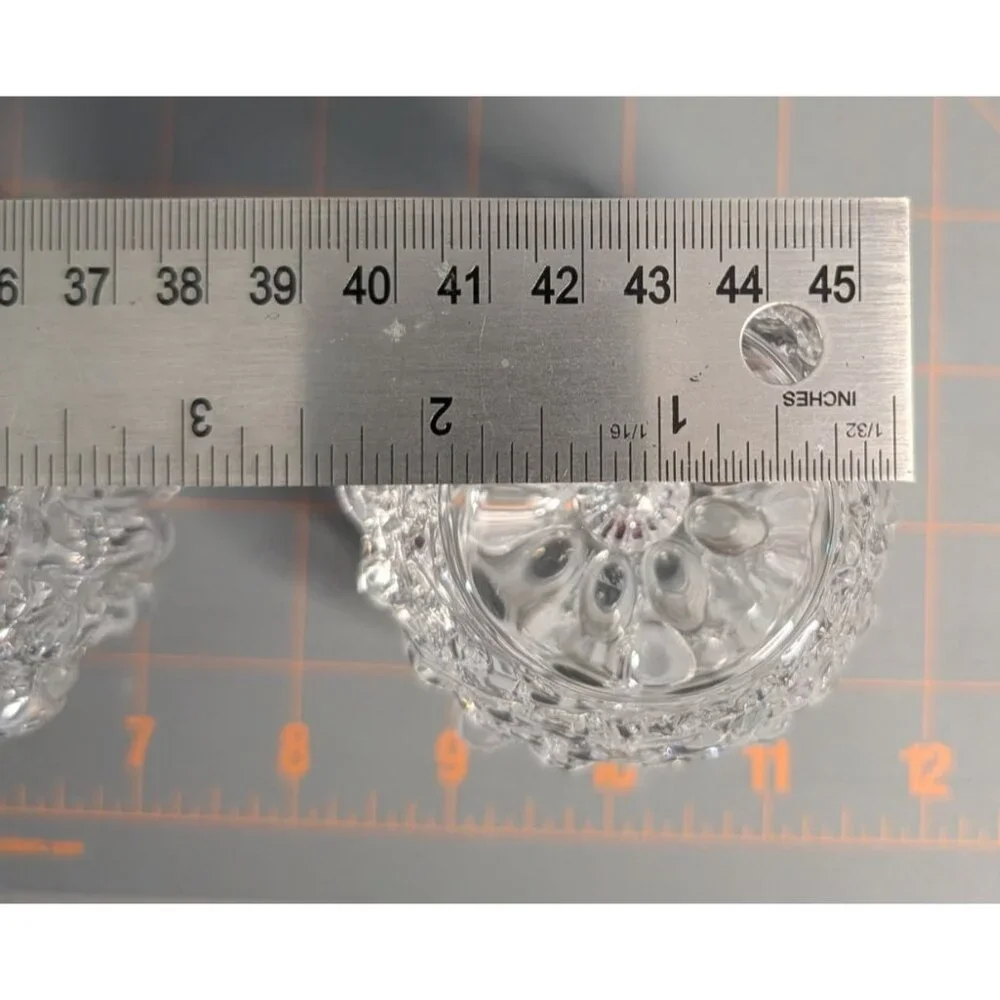 Kosta Boda Goran Warff Crystal Votive Candle Holders Set of 2 - Picture 7 of 16